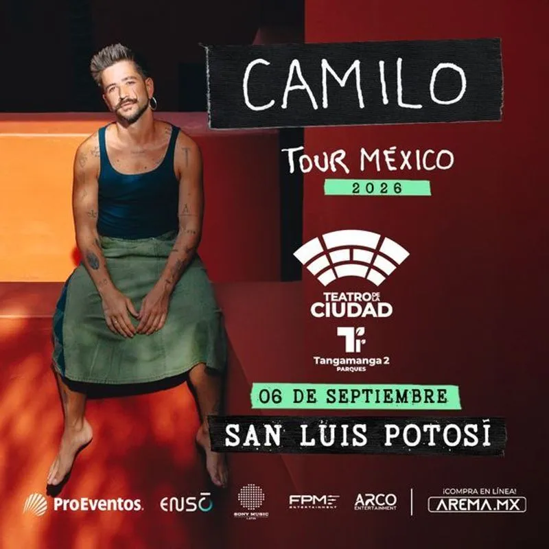 Camilo Tour México 2026