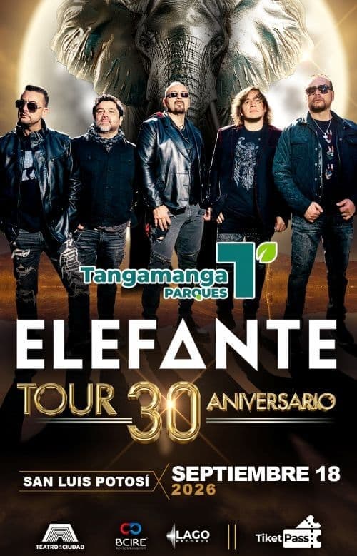Elefante Tour 30 Aniversario