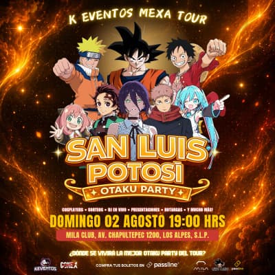 K Eventos Mexa Tour - Otaku Party