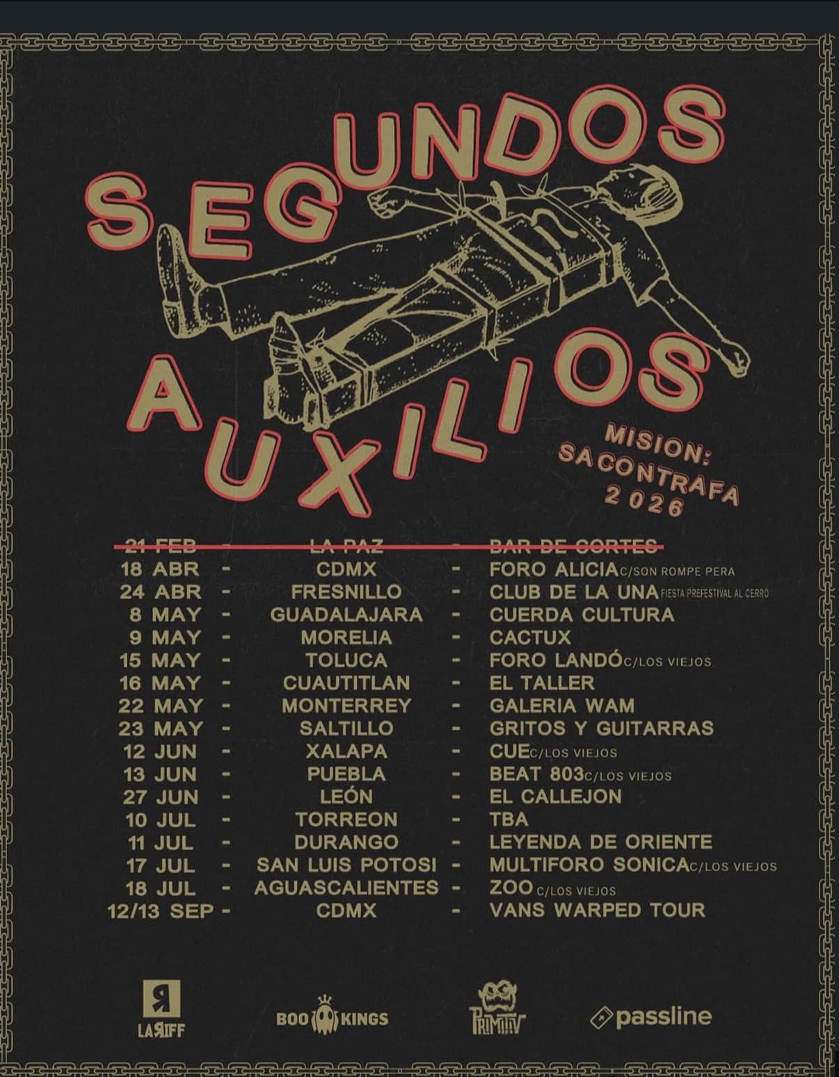 Segundos Auxilios + Los Viejos